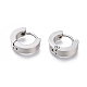 304 Stainless Steel Huggie Hoop Earrings(EJEW-O087-09E-P)-1