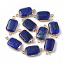Golden Rectangle Lapis Lazuli Links(X-G-S359-034A)