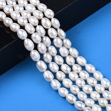 Natural Cultured Freshwater Pearl Beads Strands(PEAR-N012-06E-1)-6