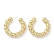 Rack Plating Brass Cuff Earrings(EJEW-K245-09G)-1