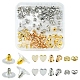 142Pcs 8 Style Brass & Silicone Earring Nuts(KK-YW0001-43)-1