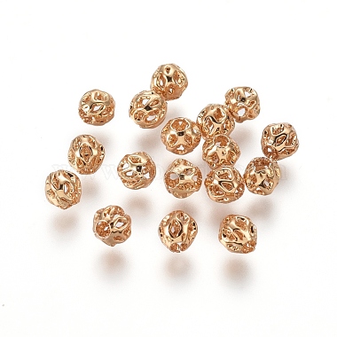 Perles en laiton plaqué durable(KK-E782-03A-G)-2