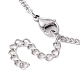 304 Stainless Steel Macrame Pouch Empty Stone Holder for Pendant Necklaces Making(NJEW-JN04416)-4