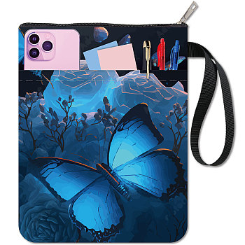 Cloth Book Cover, Notebook Wraps, Rectangle, Butterfly, 280x220mm