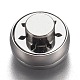 304 Stainless Steel Diffuser Locket Aromatherapy Essential Oil(AJEW-N025-07P)-6