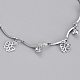 Brass Charm Anklets or Beaded Anklets(AJEW-B005-31P)-3