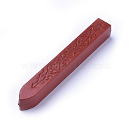 Sealing Wax Sticks Without Wicks, For Retro Vintage Wax Seal Stamp, Arrow, Dark Red, 90x12x12mm(DIY-WH0143-89A)