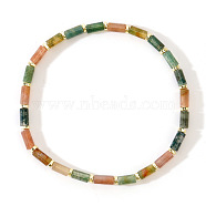 Natural Mixed Gemstone Beads Stretch Bracelets for Women Men, Cone(ZD5389-3)