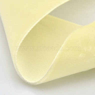 Polyester Velvet Ribbon for Gift Packing and Festival Decoration(SRIB-M001-10mm-028)-2