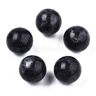 Round Obsidian Beads