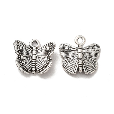 Antique Silver Butterfly Alloy Charms