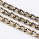 Iron Twisted Chains Curb Chains(CHS007Y-01-AB-NF)-1