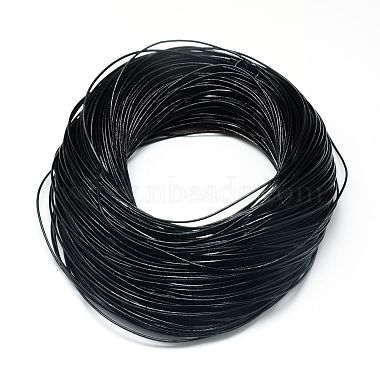 3mm Black Cowhide Thread & Cord
