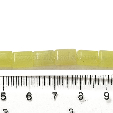 naturels de citron jade perles brins(G-G085-A22-01)-4
