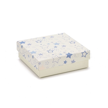 Beige Square Paper Gift Boxes