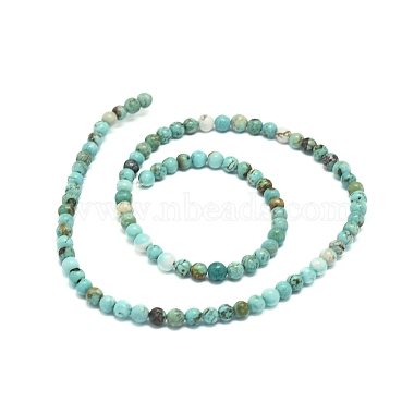 Natural Howlite Beads Strands(X-G-L555-02-6mm)-2