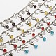 Ручной тибетские цепи стиль для ожерелья браслеты делает(AJEW-JB00090)-1