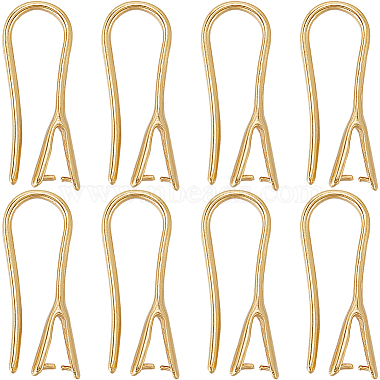 Real 24K Gold Plated Brass Earring Hooks