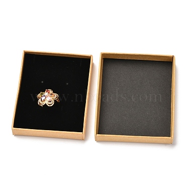 Rectangle Kraft Paper Ring Box(CBOX-L010-B02)-3