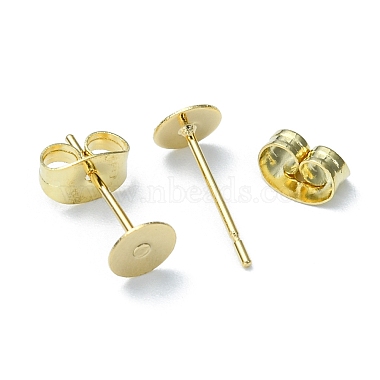 20 pièces 304 accessoires de boucles d'oreilles en acier inoxydable(STAS-YW0001-42E)-2