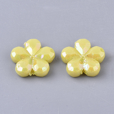 Opaque Acrylic Beads(X-MACR-S299-006)-2