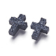 Imitation Druzy Gemstone Resin Beads(RESI-L026-F05)-1
