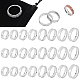 24Pcs 8 Size 201 Stainless Steel Grooved Finger Ring Settings(STAS-UN0041-46P)-1