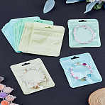 60Pcs 3 Colors Plastic Packaging Yin-yang Resealable Bags, Top Self Seal Pouches, Rectangle, Mixed Color, 11.7x9x0.02cm, 20pcs/color(OPP-LP0001-13)