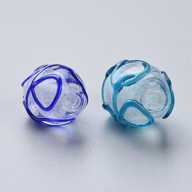Handmade Lampwork Beads(X-LAMP-R112-M)-5