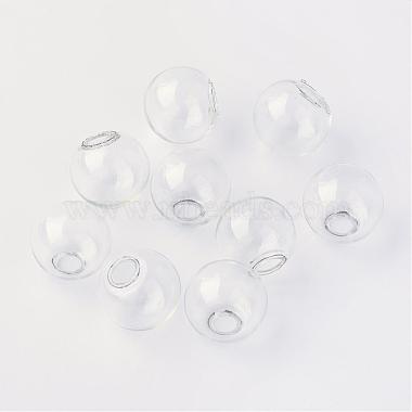 12mm Clear Round Glass Beads