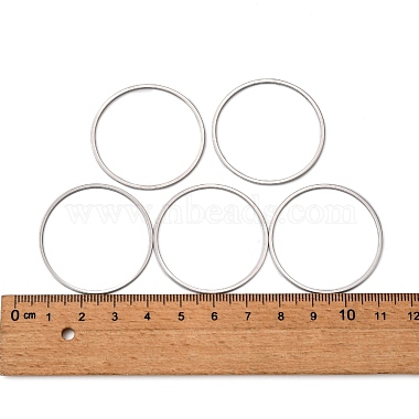 Tarnish Resistant 304 Stainless Steel Linking Ring(X-STAS-T047-15B)-3