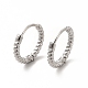 316 Stainless Steel Hoop Earrings for Women(EJEW-C004-16B-P)-1