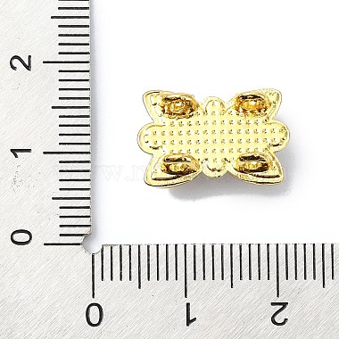 crémaillère pendentifs en laiton placage(KK-M282-23G)-3