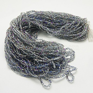 Electroplate Glass Beads Strands(EGLA-D021-18)-2