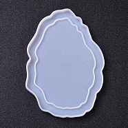DIY Photo Frame Silicone Molds, Resin Casting Molds, For UV Resin, Epoxy Resin Jewelry Making, Twist, White, 180x125x9mm, Inner Diameter: 174x121mm(DIY-H154-01C)