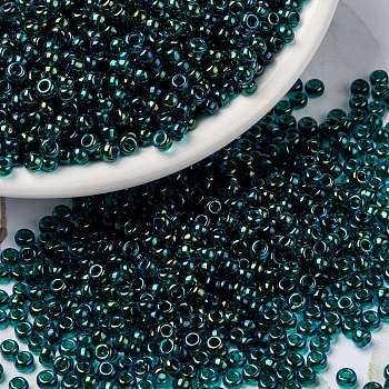MIYUKI Round Rocailles Beads, Japanese Seed Beads, (RR3744), 8/0, 3mm, Hole: 1mm, about 2111~2277pcs/50g