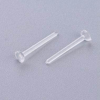 Plastic Stud Earring Findings(KY-G006-03-3m)-2