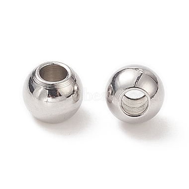 304 Stainless Steel Round Spacer Beads(STAS-N020-18D)-2