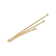 Brass Coreana Chains Tassel Big Pendants(KK-P227-04G)-3