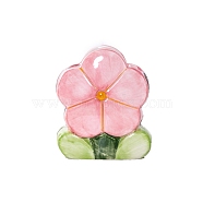 Ceramic Vases, Home Decoration, Flower, Pink, 109x71x124mm(PW-WG43008-02)