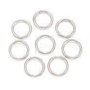 CCB Plastic Beads, Ring, Nickel Color, 20mm in diameter, 2.5mm thick, hole: 15mm(PCCBH-89Y)