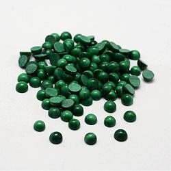 Dome Natural Malachite Cabochons, 4x2.5mm(G-O146-03A)