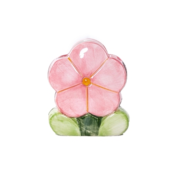 Ceramic Vases, Home Decoration, Flower, Pink, 109x71x124mm