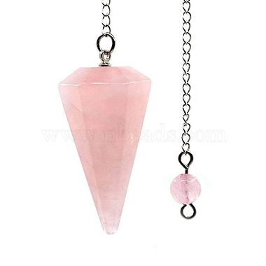 Rose Quartz Dowsing Pendulums