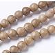 Chapelets de perles en bois naturel(WOOD-J001-02-6mm)-2