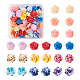 72Pcs 2 Style 6 Colors Smudged Color Opaque Resin Cabochons(RESI-CD0001-19)-2