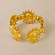 304 Stainless Steel Adjustable Cuff Open Rings(LY0879-2)-2
