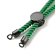 Bracelets coulissants en corde milan torsadée à moitié finis(FIND-G032-01B-08)-3