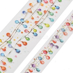 Festival Series Waterproof PET Decorative Stickers, DIY Scrapbook Decorative Adhesive Tapes, Lantern, 3.5x0.01cm(DIY-Q052-01D)