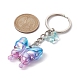 Schmetterlings-Schlüsselanhänger aus Glas und Acryl(KEYC-JKC00649-04)-3